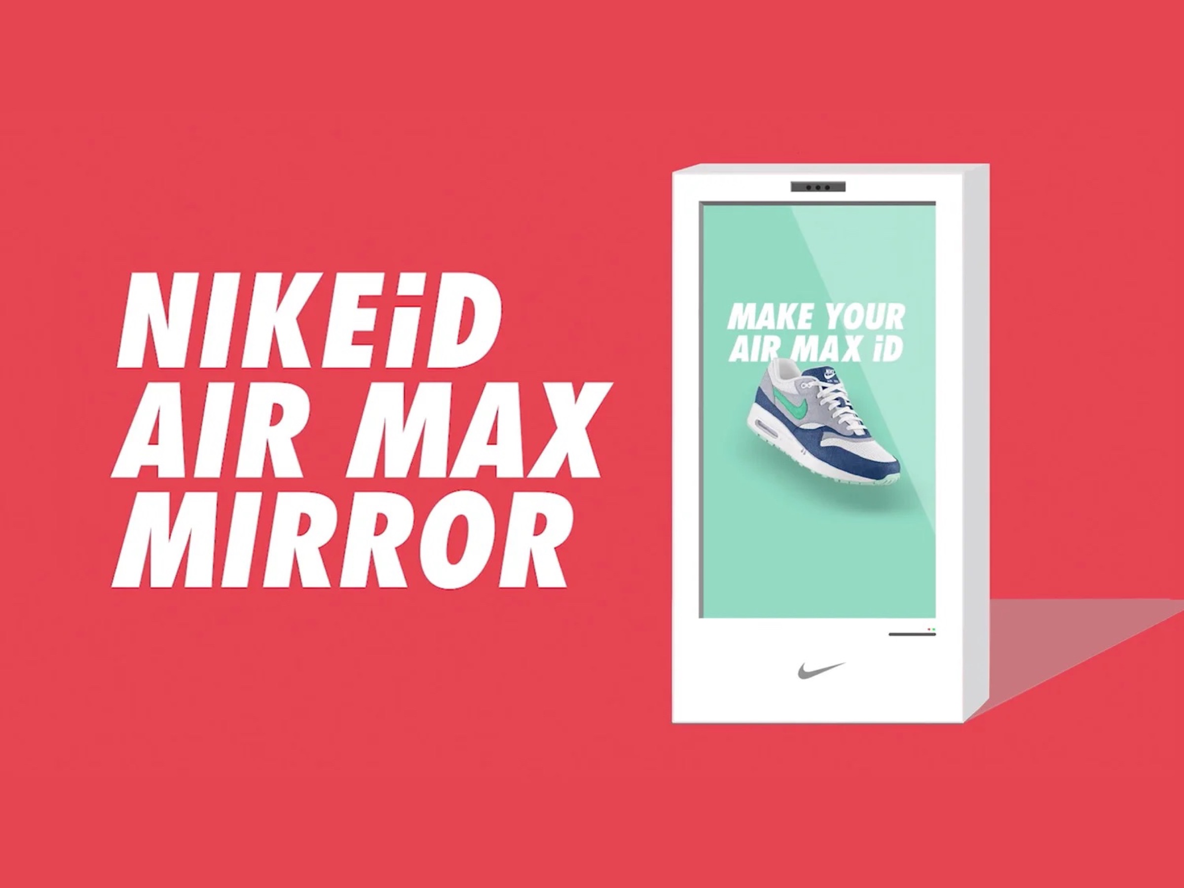 NikeiD Air Max mirror installation