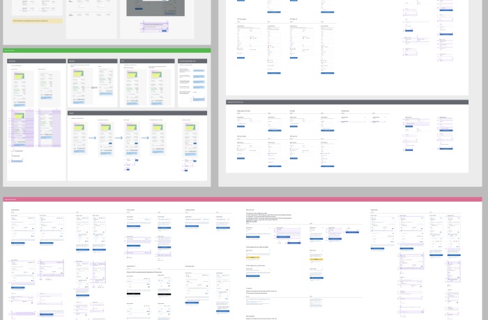 Page anatomy documentation for desktop and mobile